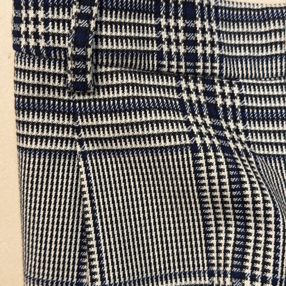 Scotch & Soda Black & Blue Plaid Blake Pleated Pants - Picture 3 of 3